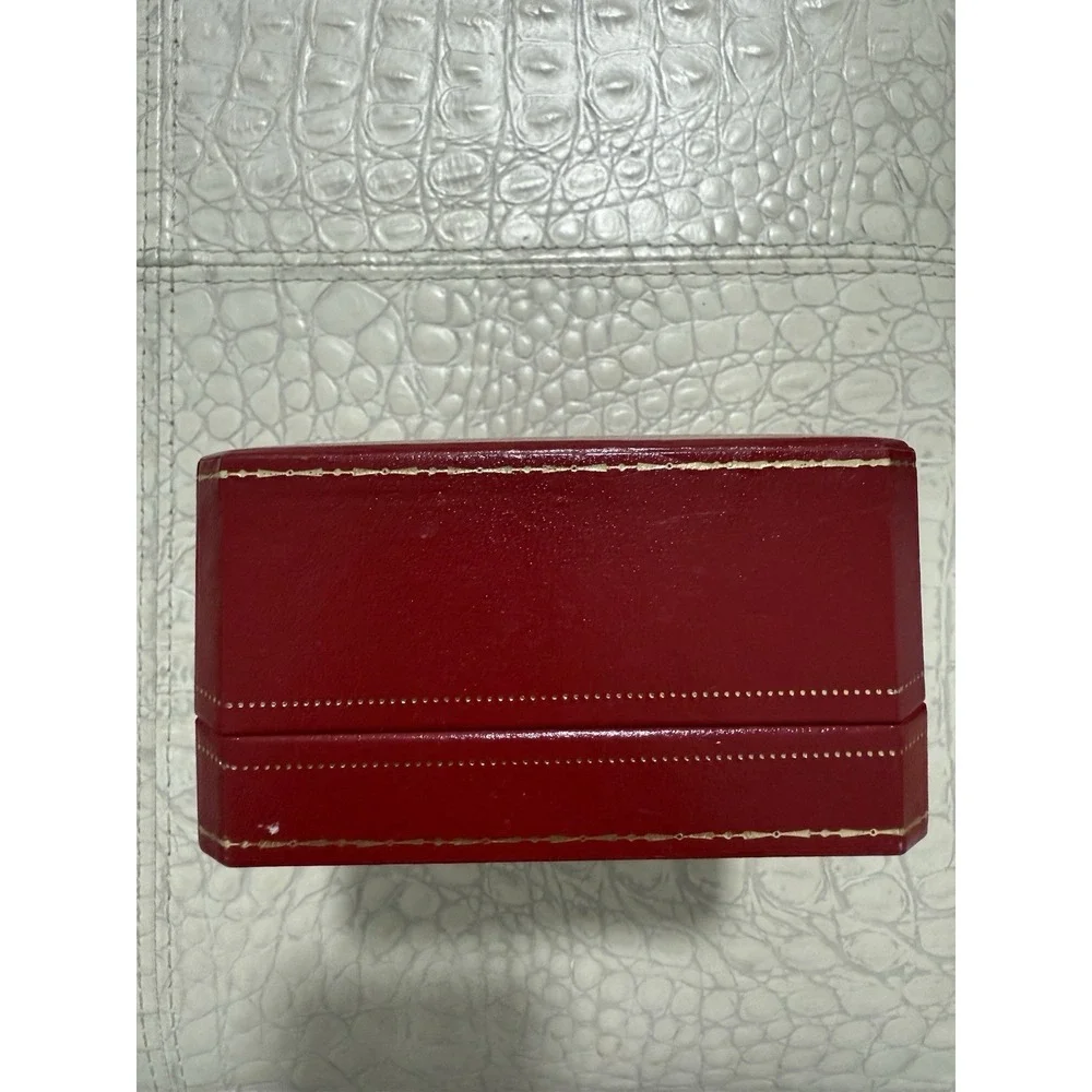 Cartier Santos de Cartier Vintage Red Watch Box Case CO 520 Paris